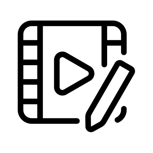 Lustiger Videoschnitt